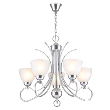 Luna Frost Chandelier
